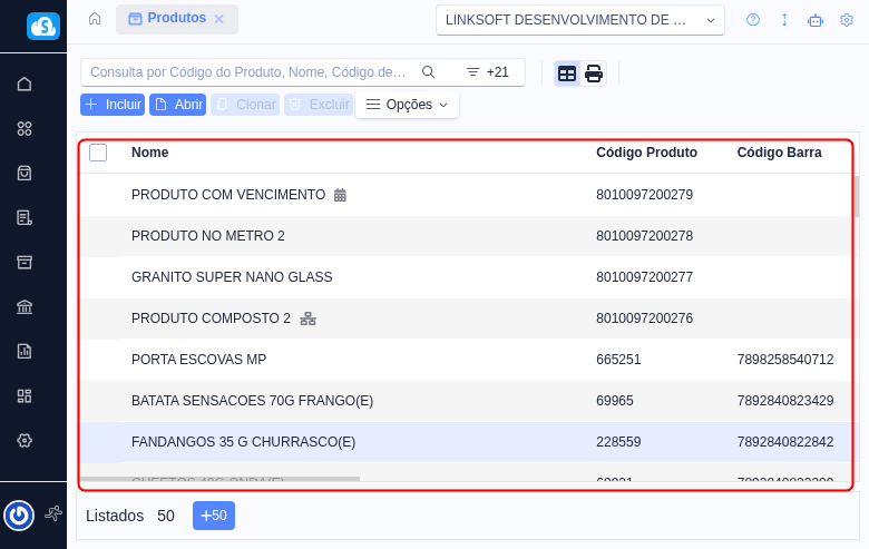Formulário de cadastro de tag
